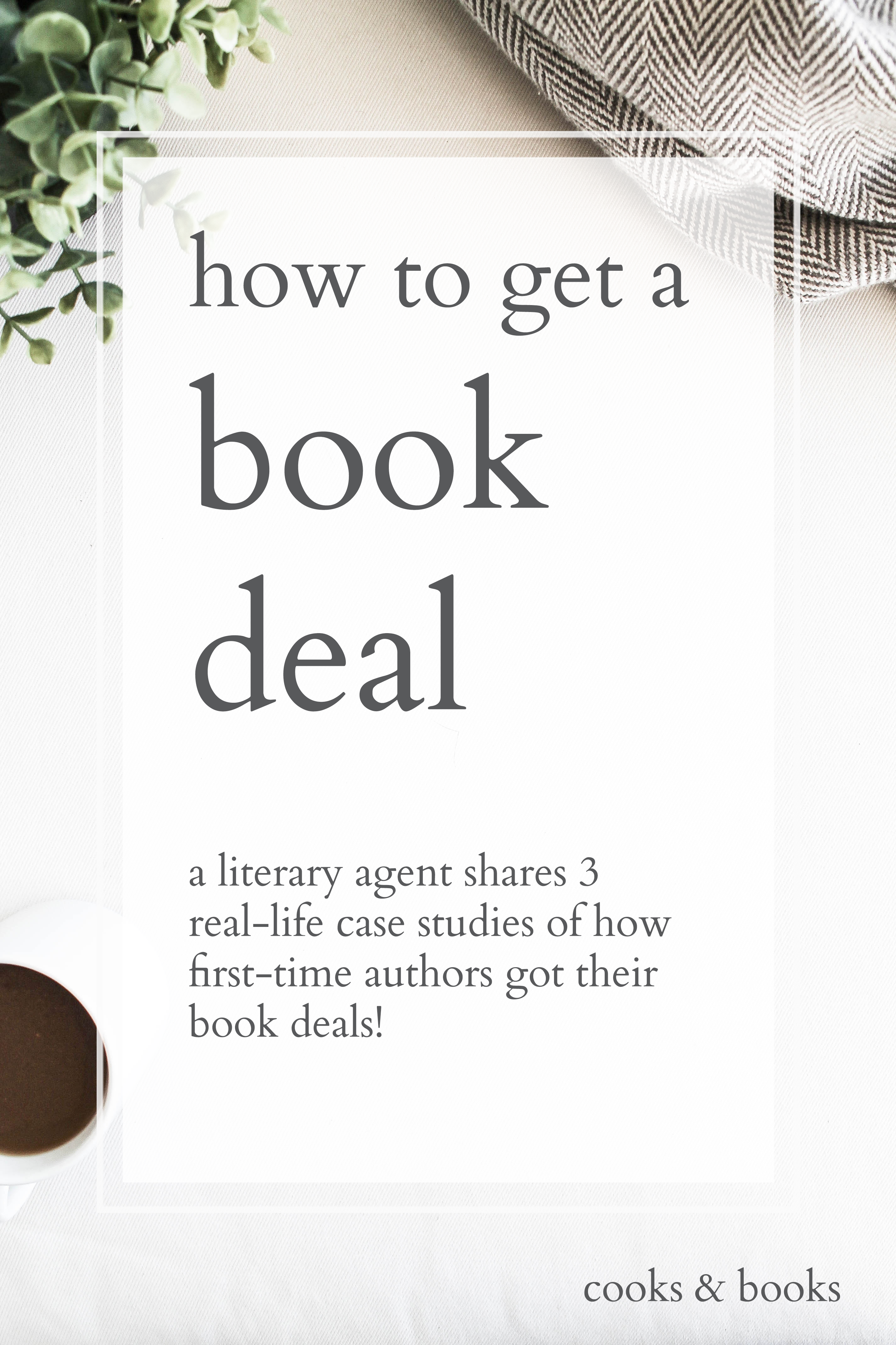 How to get a book deal